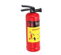 Solinder Lightweight Mini Fire Extinguisher Toy, Vivid Simulation Design, Easy to Install, Suitable for AXIAL SCX10 WPL MN Series, with Sticker Decoration, for RC Car (Red)