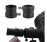 Solinder Metal 1.25" to 0.965" Telescope Eyepiece Adapter Black Color for All Telescope Brands 1.25" Focuser Requires Back Focus for Stargazing Enthusiasts