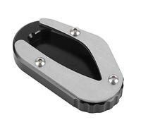 Solinder Motorcycle Side Stand Enlarge Pad, Kickstand Extension with Sophisticated Craftsmanship, Aluminum Alloy for Bonneville T100 18-2020, Bonneville T120 16-2020 (Ti Color)