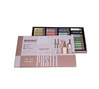 Solinder Oil Pastels for Artists, 50 Piece Vivid Set (8548MNML) | Smooth application, Easy to blend colors, Safe ingredients, Great for all skill levels, Use on glossy media
