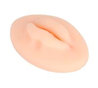 Solinder Real Skin Touch 3D Silicone Lips for Lip Practice, Best for Novice and Experienced Embroiderers, Approximately 7.5x5x2.3cm (Light Skin)