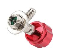 Solinder Refrigerant Dispenser Valve, Bottle Opener, with Premium Quality for SEA R134a, Red and Silver, 7cm/2.8in