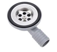 Solinder Right Angle Sink Drain, 2.17in Stainless Steel | Efficient drainage, easy installation, compatible with yacht sinks