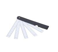 Solinder Scale Ruler Fan-Shaped Folding Multi Ratio Measuring Tool for Interior Design System, Plastic Engineer Drafting Fan Ruler for Artists, Designers, Architects, 7.9inch