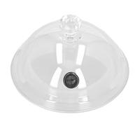 Solinder Smoking Dome Cover for Food and Drink with Acrylic Material Safe and Odorless for Kitchen Cooking Barbecue 16x10cm