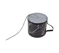 Solinder Spring Drum 6 Inch Spring Drum Thunder Drum Sound Effect Instrument Made of Wood, Lightweight, Portable, Thunder Tube Sound Maker, Thunder Noise Simulation for Large Gatherings, Sports Events