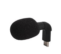 Solinder Type C Plug Mini Microphone 90° Angle Plug and Play USB C Mic High Sound Quality for Video Conference Small Video Production Mic for Android Devices