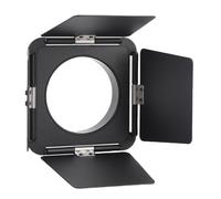 Solinder Versatile Four Leaf Light Baffle for Mount Small Video Lights Adjustable Control for Portraits and Still Life Aluminum Alloy 1 Piece