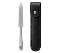 Solingen, Germany - Apexay Professional Stainless Steel Nail Files Double Sided for Women and Men, Heavy Duty Reusable Manicure Filer for Natural Nails, Great for Home Salon or Travel Use (Large)