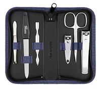 Solingen Manicure Set for Women and Men - 6-Piece Nail Grooming Kit - Pedicure Tools - Ideal for Travelling, as a present and home use