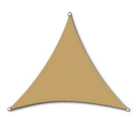 Solino Awning Sand 180g/M ² Hdpe, 3-eckig,3, 6x3,6x3,6m Sunshield For New