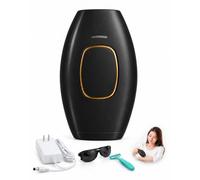 Solippy Loop IPL Hair Removal, 20-Minute Full Body Routine at Home，Black | No More Weekly Shaving, 5 Adjustable Energy Levels, Flashes Only on Contact, for Legs, Arms, Underarms and Bikini Line