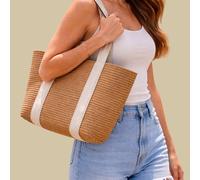 Solis Accessories Women's Rope Style Summer Tote Bag in Brown Solis Accessories Brown