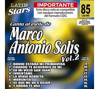 Solis, Marco - Karaoke: Marco Antonio Solis 2 - Latin Stars Karao