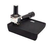 Solis Tamping Mat - Tamper Mat - Tamper Mat for Portafilter - Espresso Machines - Silicone Mat - Black - 20 x 4 x 15 cm