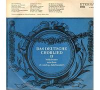 Solistenvereinigung des Berliner Rundfunks - Das Deutsche Chorlied II - Volkslieder Aus Dem 18. Und 19. Jahrhundert