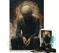 Solitary Reflection 1000 Piece Jigsaws for Adults Puzzle Mind Exercise Toy Family Bond Precision Cut Creative Gift (50x75cm)