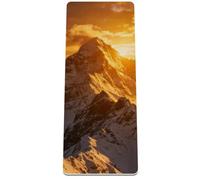 Solitary Sea Stack Eco-Friendly Non-Slip Yoga Mat with Alignment Marks