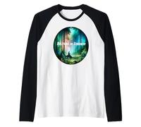 Solitude in Serenity Raglan Baseball Tee