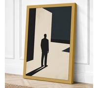 Solitude in Silence Canvas Wall Art Print 30x20 Inch