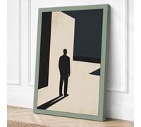 Solitude in Silence Canvas Wall Art Print 30x20 Inch