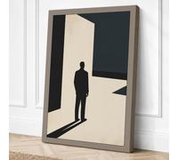 Solitude in Silence Canvas Wall Art Print 36x24 Inch