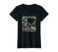 Solitude Value Graphic T-Shirt, Women, Black, XS