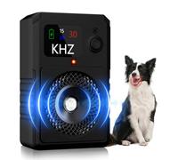 SOLITUZURODE Anti Barking Device for Dogs - 3 Modes Dog Barking Deterrent Device Indoor Outdoor - 50FT Automatic Stop Dog Barking Device - Rechargeable Ultrasonic Bark Stopper No More Bark Alarm