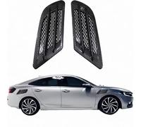 SOLIUMODYY 2Pcs Car Side Air Flow Grille, for Audi Q3 Sportback 2020-2024 Auto Side Mesh Vent Decor, Fender Intake Grille Trim Ornament,Wing Trim Fender,B