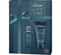 sOliver Mens-fragrances Life-Time-MenDuo Set Eau de Toilet Spray 30 ml + Shower Gel & Shampoo 75 ml