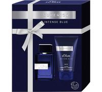 sOliver Mens-fragrances Superior-MenIntense Blue gift set Eau de Toilette Spray 30 ml + Luxury Shower Gel 75 ml