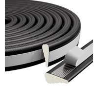 Solivive 236in Draft Excluder for Doors and Windows, Wear-Resistant Self-Adhesive Wedge Window Seal Strip, Window Draft Seal for Thermal Insulation and Sound Insulation of Home Doors and Windows