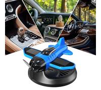 Sollee Car Scent Diffuser | Solar Powered Rotatable Car Odor Remover Ornament With Airplanes Shape,Automotive Interior Supplies for Sedan RV Pickup Trailer Automotive for Vehicles