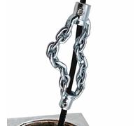 Sollee Descaling Chain - Pipe Clog Remover Tool,Rotary Descaling Chain for Garden Toilet Outdoor Restaurant Bathroom Kitchen Road Cleaning