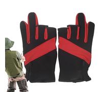 Sollee Fishing Gloves Men Waterproof - Breathable Non-Slip Fisherman Accessories,Catfish Fishing Gloves,for Men Women Father Dad Professionals Husband Boyfriend