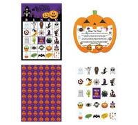 Sollee Halloween Party Games - 24 Players Fun Card Games | Table Toy Set for Kids Classroom Home Travel Gathering Activity Family Camping Home
