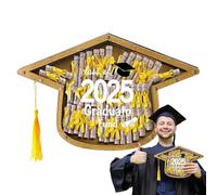 Sollee Money Box for Cash Graduation | Wooden Cash Saving Box Graduation | Party Supplies Graduate Keepsake for Men Women Son Daughter Him Her High School College