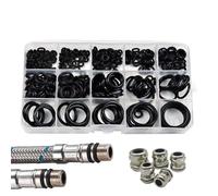 Sollee O Ring Assortment Kit | Rubber Washer Assortment Gasket Sealing - Precise Effective Automotive Repair Tool for Automobile Parts Valve Water Pipe Industrial Equipment