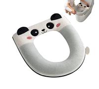 Sollee Toilet Seat Cover | Cartoon Panda Potty Cushion for Winter | Plush Potty Pad - for Bathroom Home Hotel Nursing Shower Apartment Kids Room