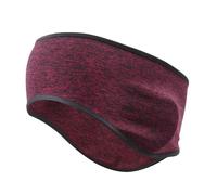Sollee Warm Headbands for Women | Fleece Earmuffs Women Headband | Running Gear, Moisture Wicking Sweatband, Stretchy Winter Ear Covers for Cold Weather