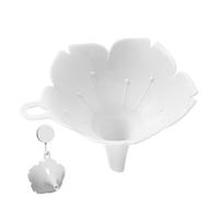 Sollee Water Bottle Funnel - Liquid Funnels | Flower Shape Kitchen Funnel with Light Weight for Powders Small Particles