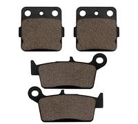 Sollon Brake Pads Front and Rear Compatible with Honda CR80 CR80R CR80RB 1986-2002 CR85 CR85R 2003-2007