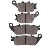Sollon Brake Pads Front and Rear for Honda VTX1300 S Retro/C/R/T 2003-2013 VT1100 VT1100C2 Shadow ACE 1100 1995-2007