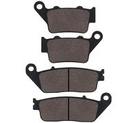 SOLLON Brake Pads, Metallic, Rear, for Yamaha WR 125 X Supermoto 2008-2018, WR 125 R 2009-2015, XC 125 R Majesty S 125 2015