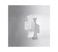 Sollox Loreto Single Light Wall Fitting In White Finish