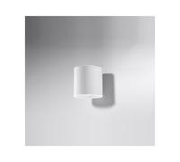 Sollox Orbis Single Light Wall Fitting In White Finish