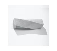 Sollox Sigma 2 Light Concrete Flush Wall Fitting In Grey Finish