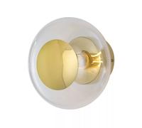 Sollux Gleam 20 Gold Aluminium Wall Light