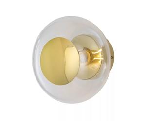 Sollux Gleam 20 Gold Aluminium Wall Light