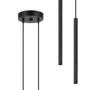 Sollux Lighting Arche Steel Black 2 Lights Modern Pendant Ceiling Light